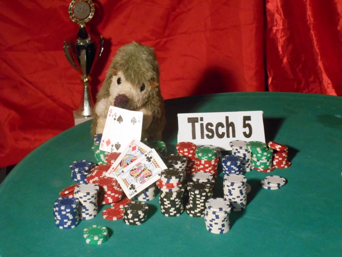 Gewinner im Pokertournier