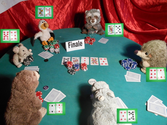 Endrunde beim Pokern